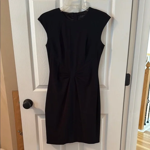 Ted Baker | Dresses | Ted Baker Black Pleated Cocktail Dress | Poshmark